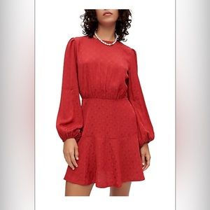 Maje Romasy Cut-Out Mini Dress